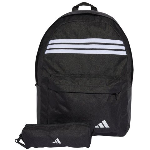 Plecak Classic 3S czarny z saszetką Adidas (JZ3321)