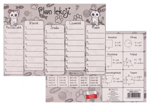 Plan lekcji BRYTYJCZYK Cresco (224212)