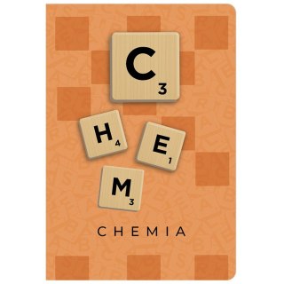 Zeszyt A5 chemia scrabble 60k. 70g krata Beniamin