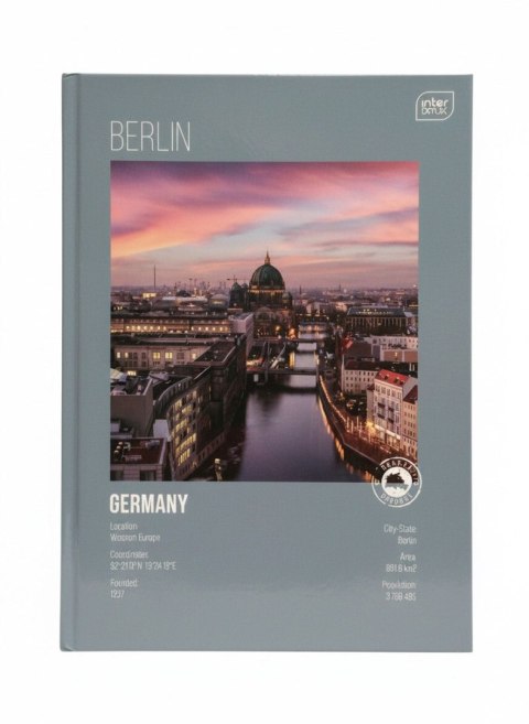 Brulion A4 TRAVEL 96k. 70g krata Interdruk