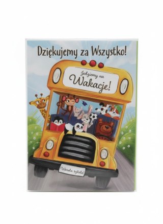 Kartka składana B6 B6 AUTOBUS SZKOLNY Henry (5908451986292)