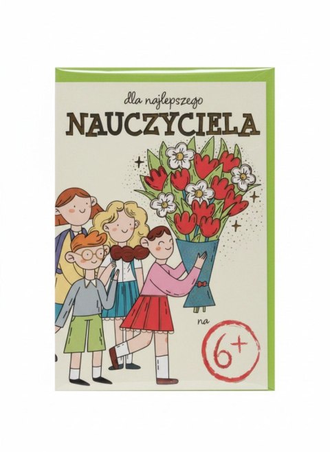 Kartka składana B6 B6 NAUCZYCIEL NA 6 Henry (5908451986230)