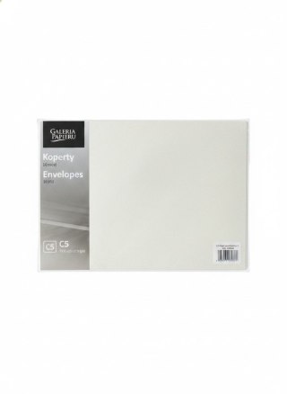Koperta C5 Pearl srebrna jasna srebrny Galeria Papieru (280640) 10 sztuk