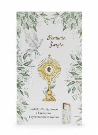 Książeczka pamiątkowa z komunii Komunia Pudełko pamiątkowe DL Henry (5908451984281)