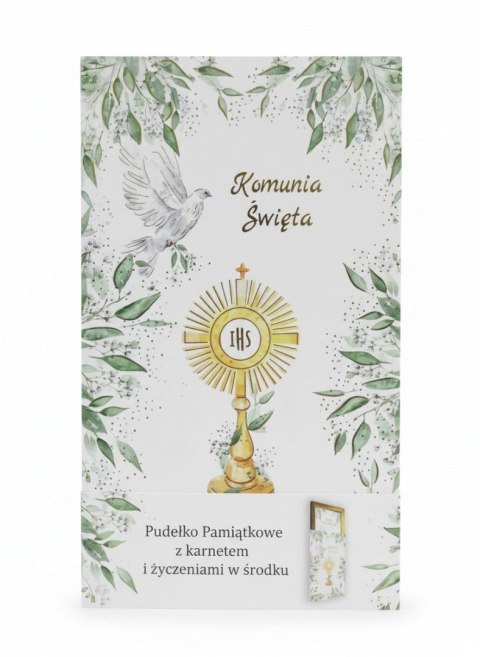 Książeczka pamiątkowa z komunii Komunia Pudełko pamiątkowe DL Henry (5908451984281)
