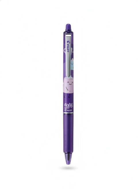 Pióro kulkowe Frixion CLICKER FIOLET SWEET PARADISE wkład niebieskie Pilot (PIBL-RTFR7SW-DNL)