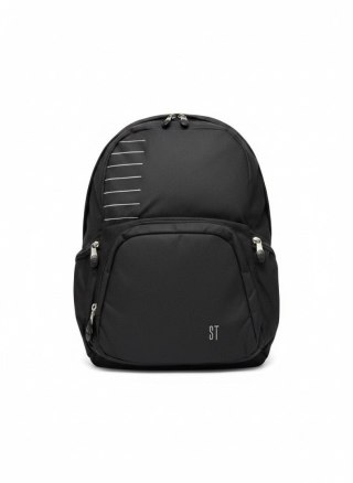 Plecak BLACK MELANGE 2KOMORY St.Right (BP-35)