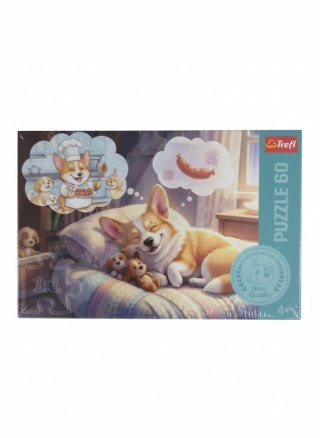 Puzzle Corgi w krainie snów 60 el. Trefl (17434)