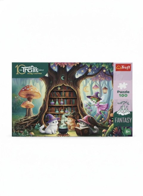 Puzzle Trefliki Czrodziejskie kociaki 100 el. Trefl (16572)