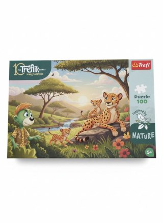 Puzzle Trefliki Gepardy 100 el. Trefl (16592)