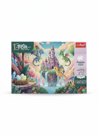 Puzzle Trefliki Rycerz Treflik i smoki 100 el. Trefl (16576)