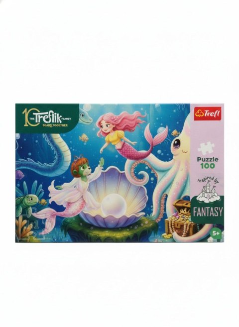 Puzzle Trefliki W krainie syrenek 100 el. Trefl (16575)