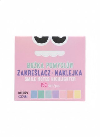 Zakreślacz Zakreślacz w rolce wkład mix Kidea (BPZRKA)