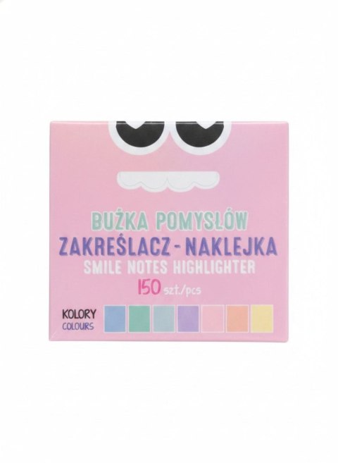 Zakreślacz Zakreślacz w rolce wkład mix Kidea (BPZRKA)