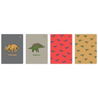 Zeszyt A5 DINOZAURUS A5 32k kol.3= 32k. 70g linia kolor Interdruk (5902277326751)