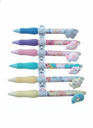 Długopis Cats wymazywalny wkład niebieski 0,5mm Colorino Kids (01881PTR)
