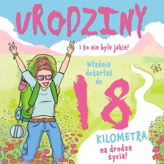 Kartka składana kw Karnet KW HOLOGRAM 18-STKA plecak Henry (5907465665070)
