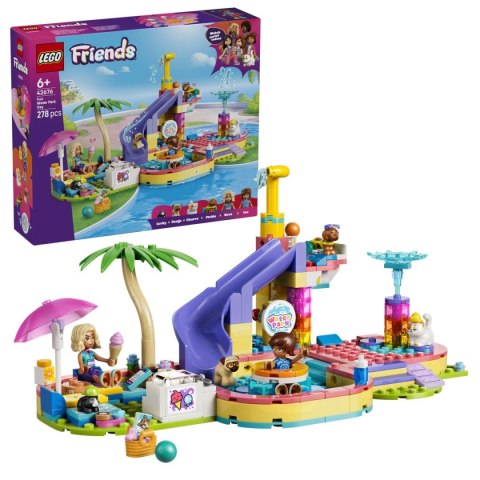 Klocki konstrukcyjne Friends Frajda w parku wodnym Lego (42676)