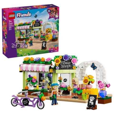 Klocki konstrukcyjne Friends Kreatywna kwiaciarnia Lego (42693)