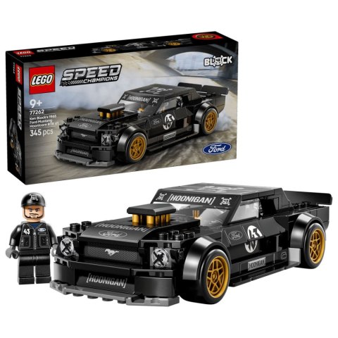 Klocki konstrukcyjne Speed Champions 65 Ford Mustang Hoonicorn V1 Kena Blocka Lego (77262)