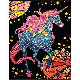 Kolorowanka Jednorożec Zodiak (CLV178)