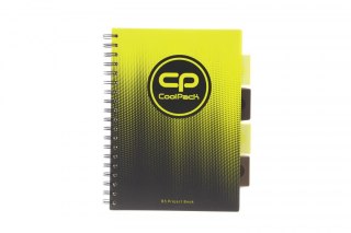 Kołozeszyt (kołonotatnik) B5 CoolPack lEMON 200k. krata Patio (04798CP)