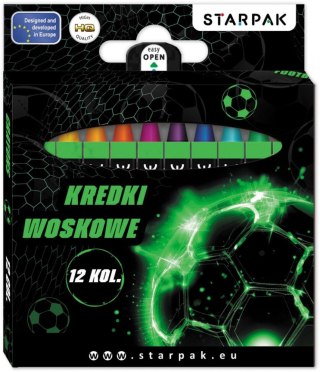 Kredki ołówkowe football 12 kol. Starpak (580604)