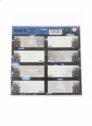 Naklejka na zeszyt Backup 8 Derform (NNZB8A58)