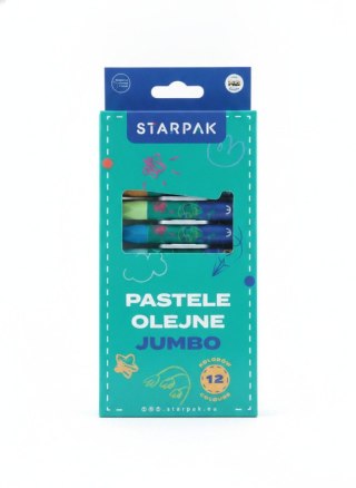 Pastele olejne Jumbo 12 kol. Starpak (583608)