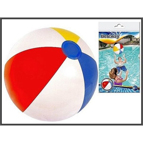 Piłka plażowa 61cm PVC PCW śr. 610mm Hipo (B31022)