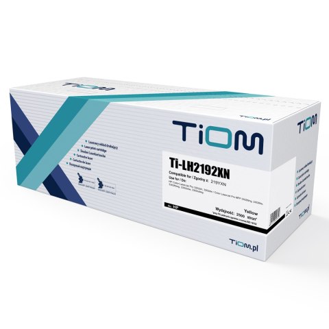 Toner Tiom do HP 219YXN | W2192X | 2500 str. | yellow