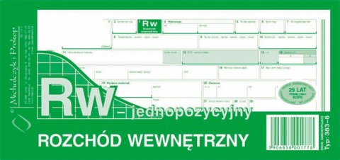Druk samokopiujący 1/3 A4 S wiel. 80k. Michalczyk i Prokop (383-8)