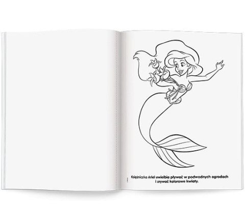 Książka dla dzieci Disney Księżniczka. Malowanka z Farbami Ameet (KFF 9102)
