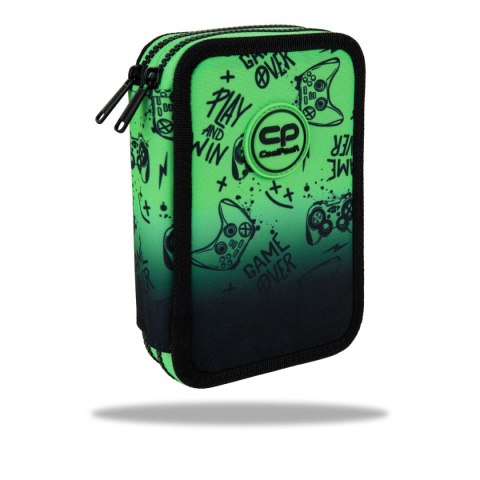 Piórnik CoolPack Jumper 2 GAME OVER GRADIENT GREEN Patio (F066969)
