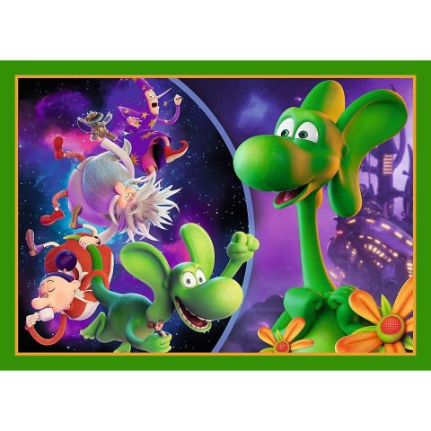 Puzzle Świat Smoka Diplodoka 4w1 el. Trefl (34663)