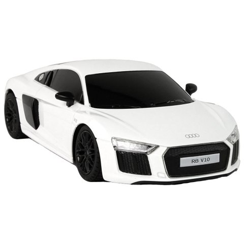 Samochód R/C Audi R8 1:24 Białe Rastar (15270)