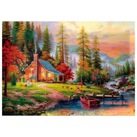 Zestaw kreatywny Diamentowa mozaika 30x40cm Jesień Flamingo Line (TMR21284)