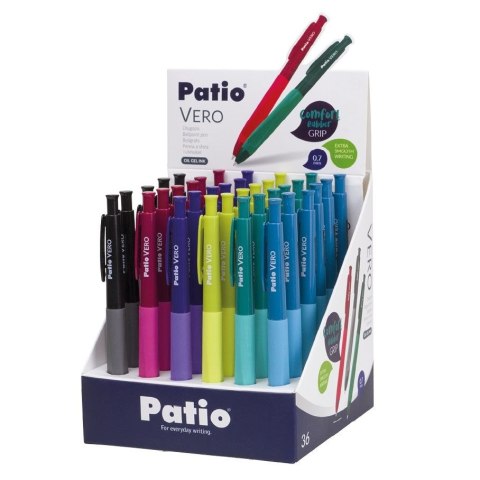 Długopis wkład niebieski 0,7mm Patio (37589PTR)