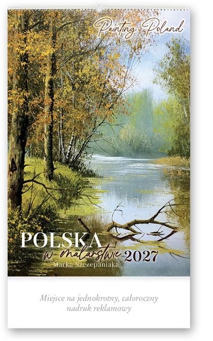 Kalendarz ścienny MALARSTWO IMPRESJONISTÓW 13-planszowe 320mm x 470mm Lucrum (RW09)