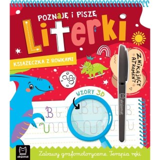 Książka dla dzieci Poznaję i piszę literki. Terapia ręki. Aksjomat