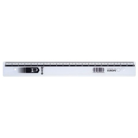 Linijka plastik 20cm Memobe (ML104-00)