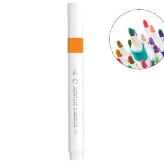 Marker specjalistyczny akrylowy 23 wkład pomarańczowy okrągła końcówka Deli (EC193A-ORANGE)