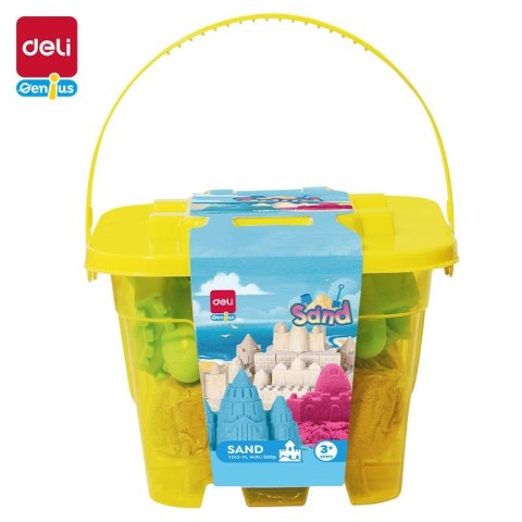 Piasek kinetyczny Argo (Deli EY013 żółty)