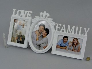 Ramka Family, 3 zdjęcia [mm:] 465x250 One Dollar (204423)