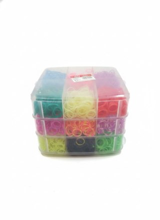 Bransoletka zestaw gumek do bransoletek 7 Toys (790214)