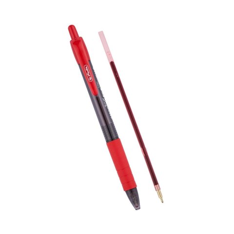 Długopis standardowy Smoothy wkład czerwony 0,7mm Herlitz (400197868)