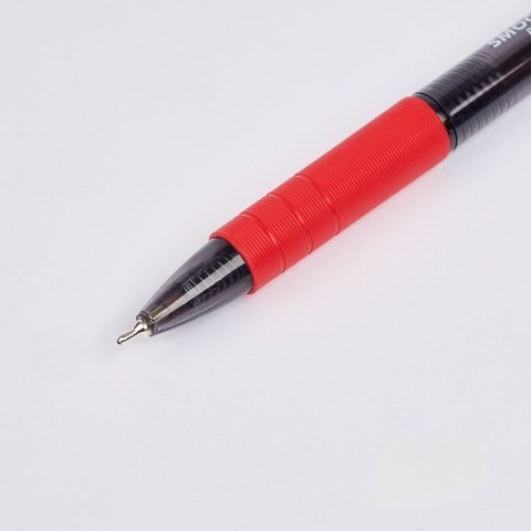 Długopis standardowy Smoothy wkład czerwony 0,7mm Herlitz (400197868)