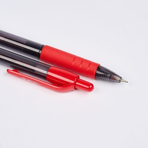 Długopis standardowy Smoothy wkład czerwony 0,7mm Herlitz (400197868)