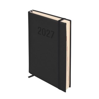 Kalendarz książkowy (terminarz) 2027 COLORFIX dzienny A5 Antra (czarny)