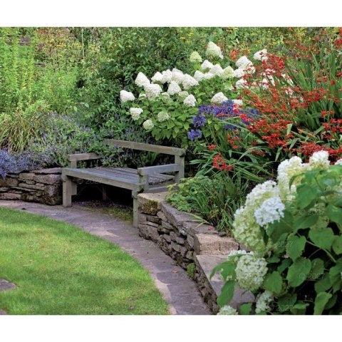 Kalendarz ścienny OGRODY RAJSKIE 13-planszowe 320mm x 470mm Lucrum (RW12)